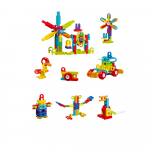 Set de constructie STEAM Fun Blocks 78 piese