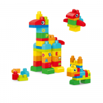 Set de constructie in cutie animalute 62 piese