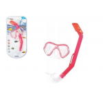 Set snorkeling pentru scufundari copii Bestway roz