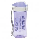 Sticla de apa pentru copii 400 ml plastic mov