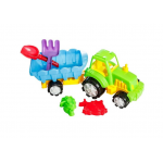 Tractor cu jucarii de nisip Costinesti Burak toys