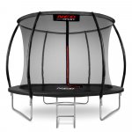 Trambulina de gradina cu plasa interioara 312 cm 10FT Neo-Sport Negru