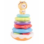 Turn piramidal de stivuit Teddy Bear Multicolor