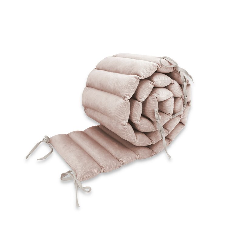 Aparatoare pentru patut MimiNu tip panou 180 cm Beige Pink