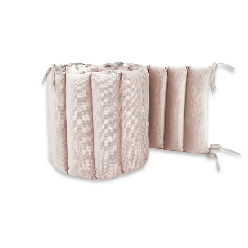 Aparatoare pentru patut MimiNu tip panou 180 cm Beige Pink - 2