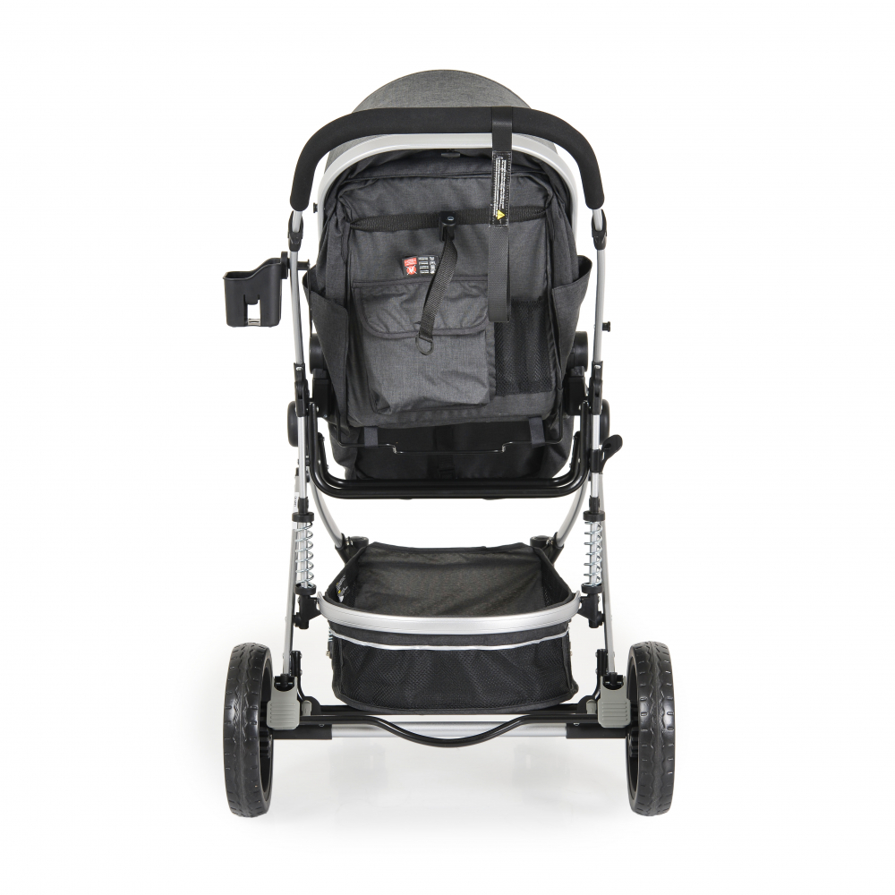 Carucior 2 in 1 transformabil Moni Ciara Grey Black