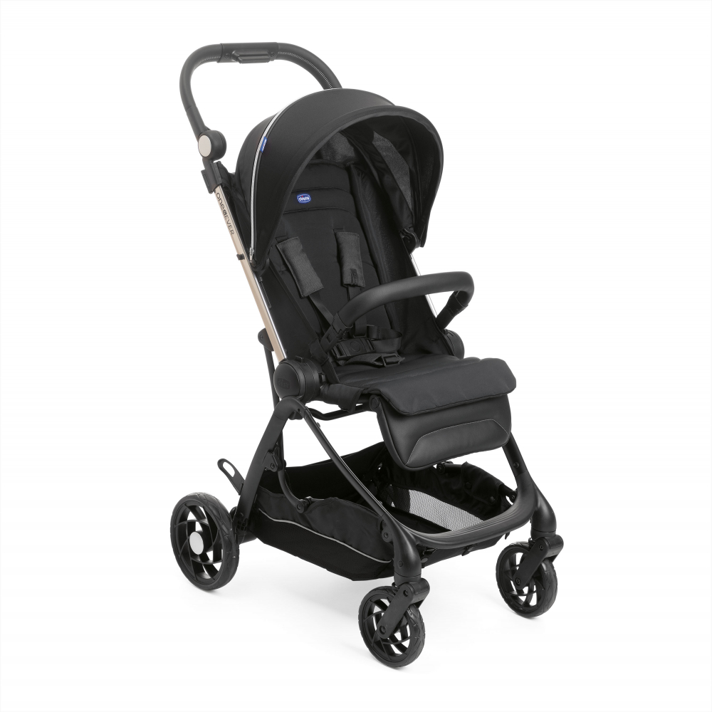 Carucior copii 4 in 1 Chicco One4Ever cu scaun auto Kory Plus ISize Pirate Black - 7