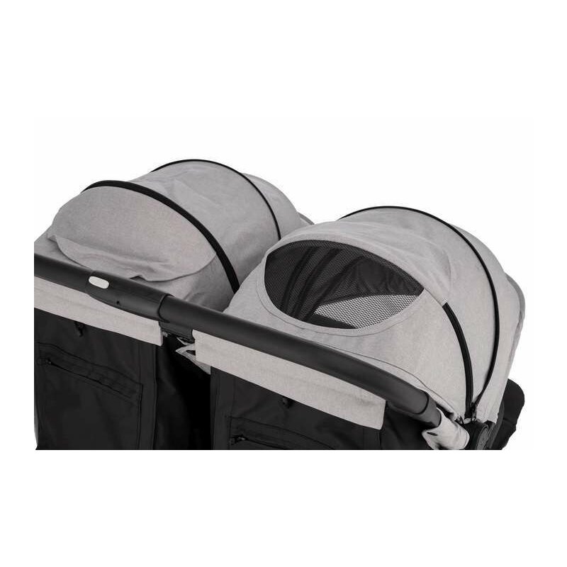 Carucior gemeni FreeON Active Twin de la nastere pana la 22 kg grey - 4