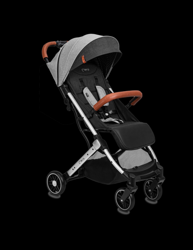 Carucior sport Estelle Light Momi silver grey