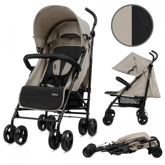 Carucior sport Kidwell Qugar beige black - 5