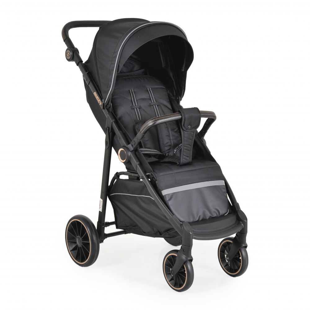 Carucior sport pliabil pentru copii Moni Buggy Black - 10