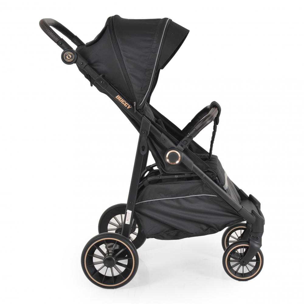 Carucior sport pliabil pentru copii Moni Buggy Black - 5