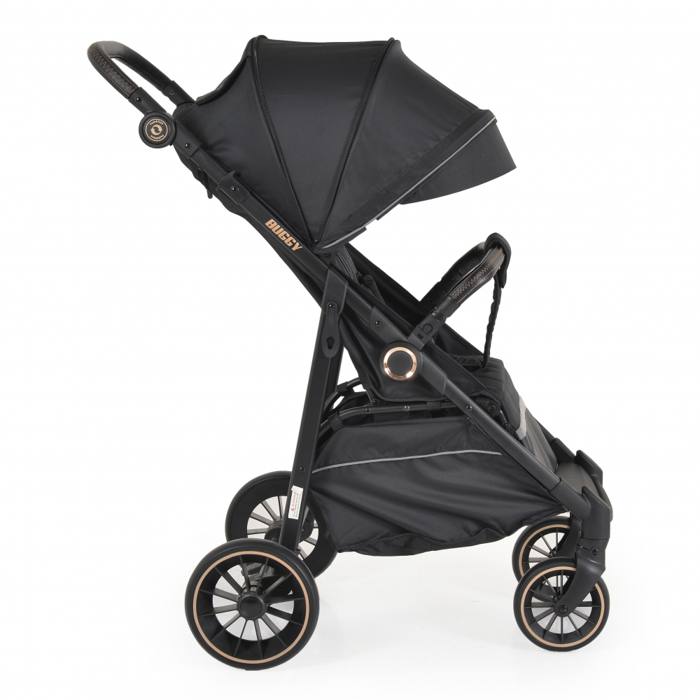 Carucior sport pliabil pentru copii Moni Buggy Black - 6