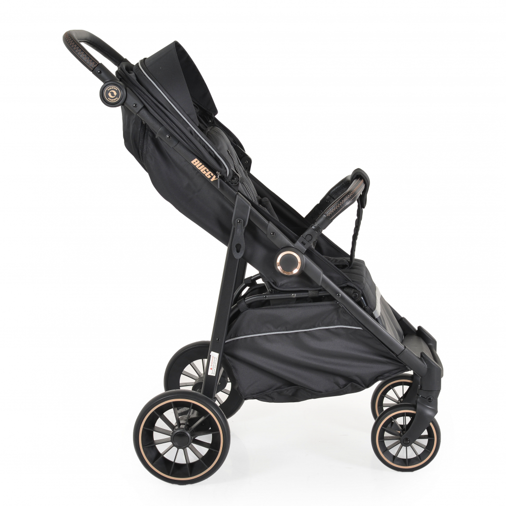 Carucior sport pliabil pentru copii Moni Buggy Black - 7