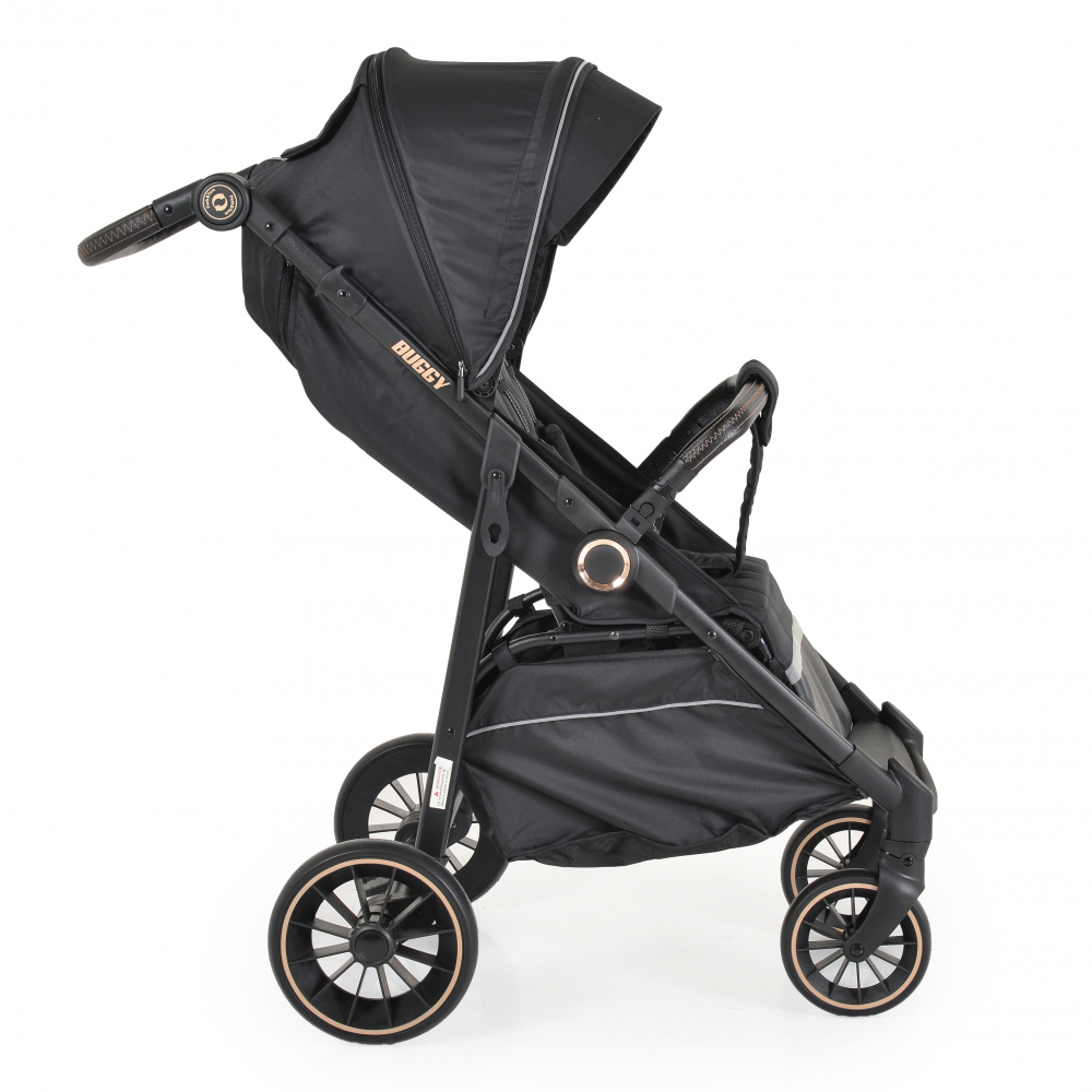 Carucior sport pliabil pentru copii Moni Buggy Black - 8