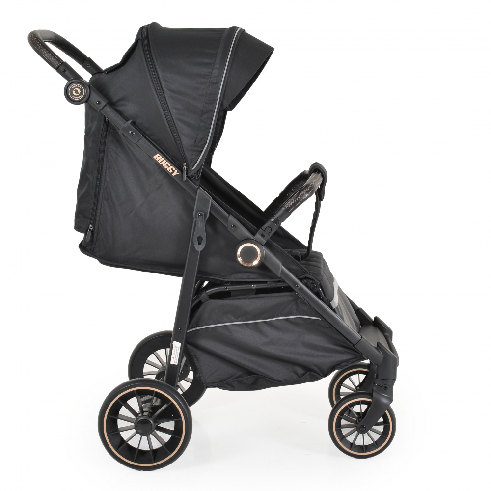 Carucior sport pliabil pentru copii Moni Buggy Black - 9