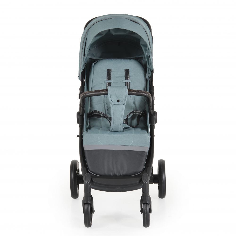 Carucior sport pliabil pentru copii Moni Buggy Green - 2 | YEO