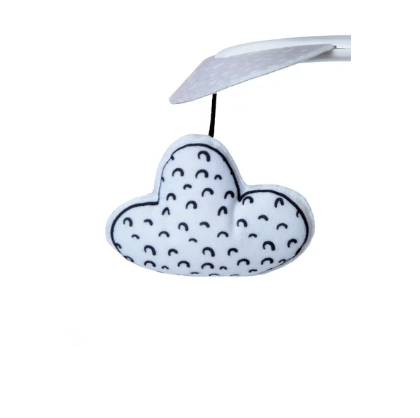 Carusel Muzical Mobil Tiny Love Take Along Black  White Decor - 9