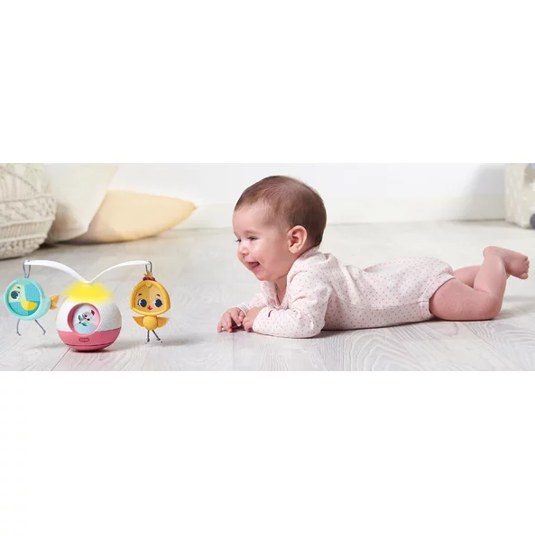 Carusel muzical mobil 2 in 1 Tiny Love Tummy Time Tiny Princess Tales - 6