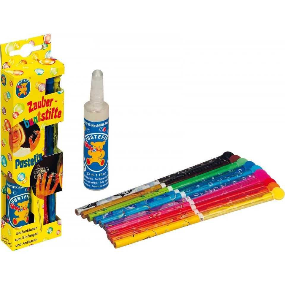 Set 10 creioane baloane de sapun Pustefix bubble toys - 1 | YEO