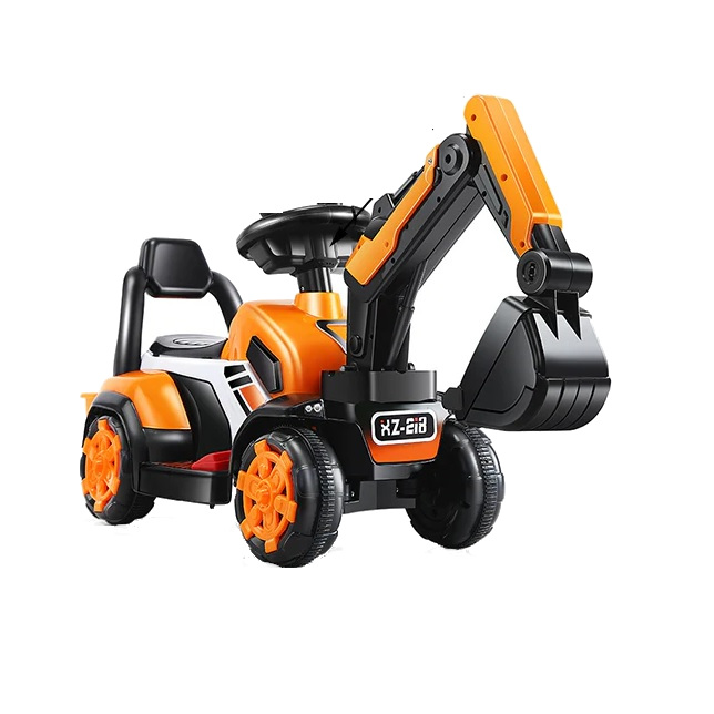 Excavator electric 6V 35W pentru copii Nichiduta Yellow