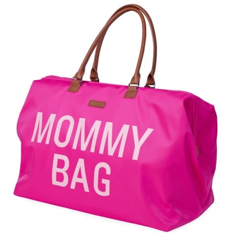 Geanta de infasat Childhome mommy bag pop pink