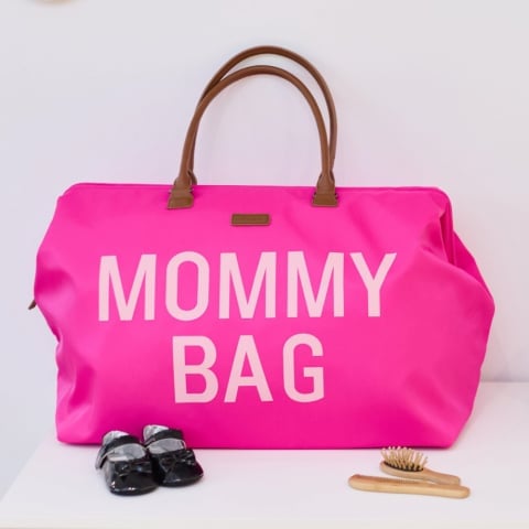 Geanta de infasat Childhome mommy bag pop pink - 3 | YEO