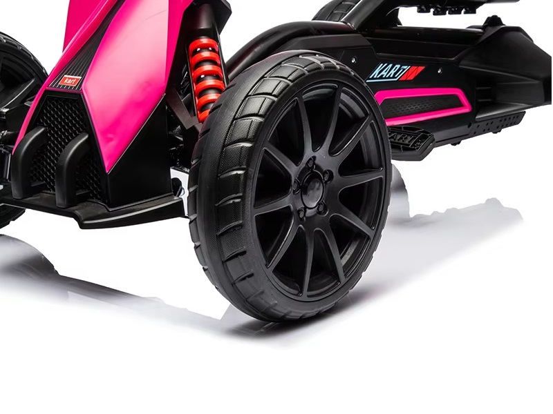 Kart cu pedale si roti EVA Nichiduta Performance Pink - 1 | YEO