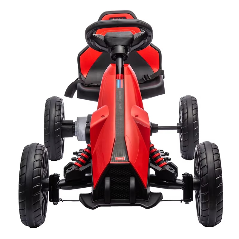 Kart cu pedale si roti EVA Nichiduta Performance Red - 3 | YEO