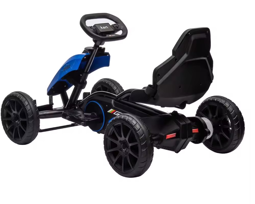 Kart electric 12V 45W pentru copii cu roti EVA Nichiduta Speed Blue