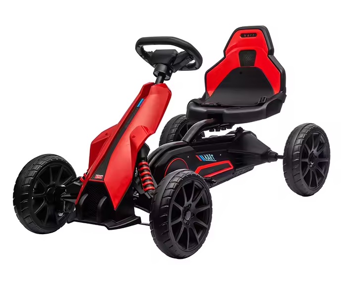 Kart electric 12V 45W pentru copii cu roti EVA Nichiduta Go kart Sport Red - 7