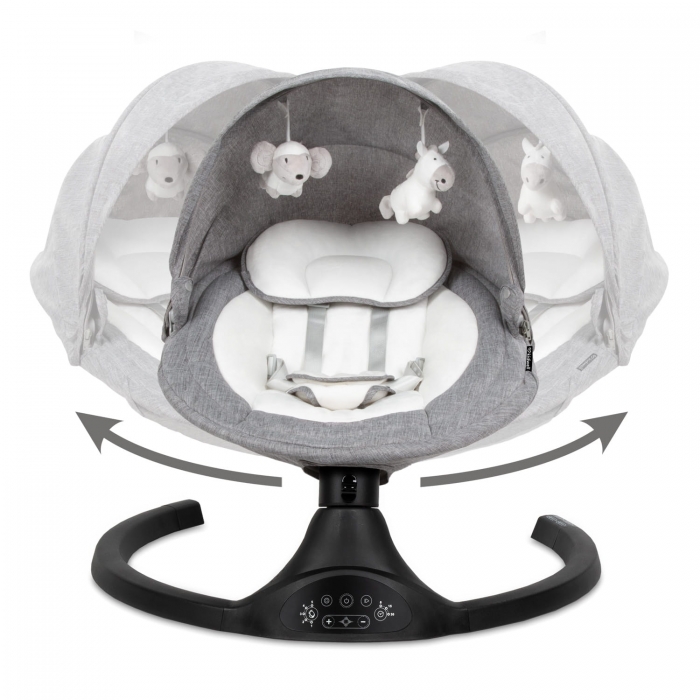 Leagan electric 2 in 1 Kidwell Luxi black dark melange - 6