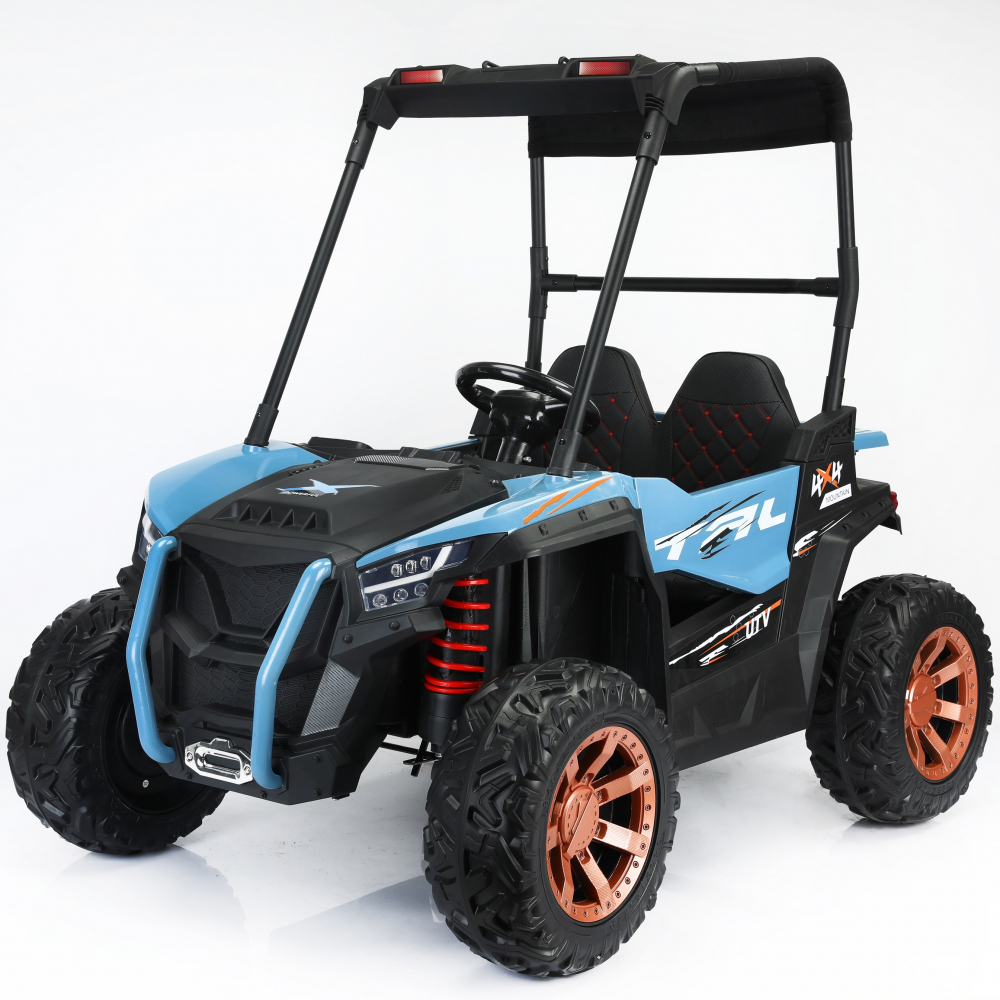 Masinuta electrica 4X4 cu 2 locuri ,telecomanda si aplicatie telefon Nichiduta Tal UTV 12V Blue - 1