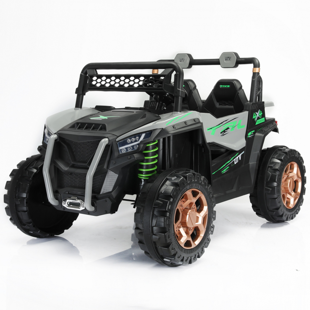 Masinuta electrica 4X4 cu 2 locuri ,telecomanda si aplicatie telefon Nichiduta Tal UTV 12V Grey - 6