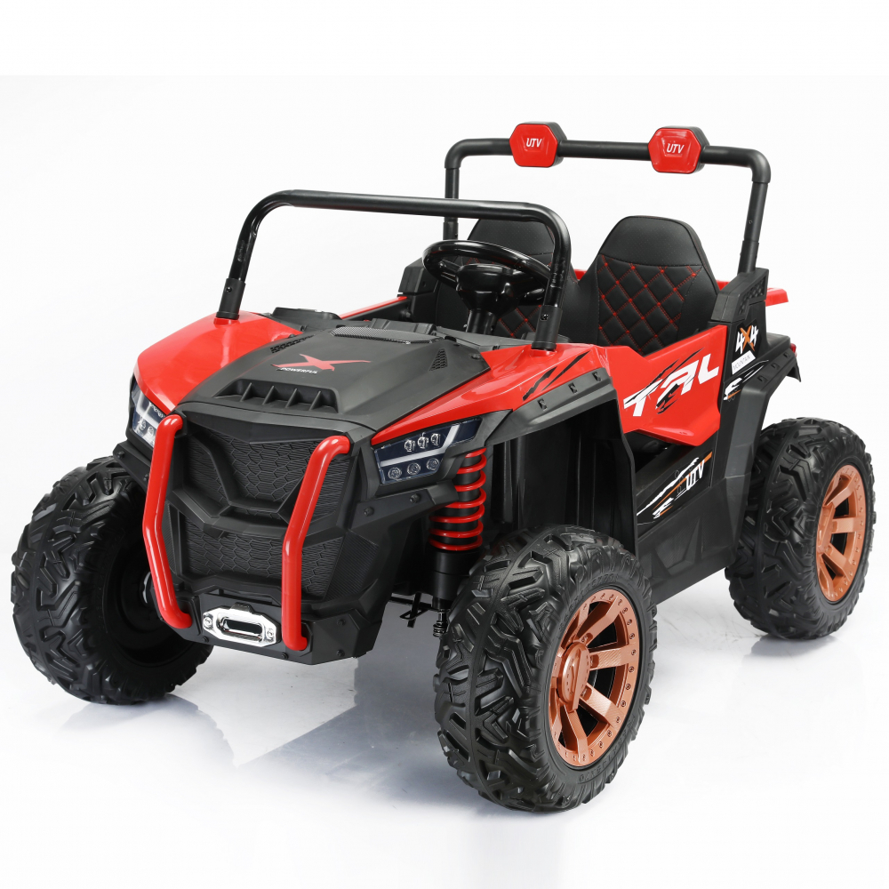 Masinuta electrica 4X4 140W cu 2 locuri si aplicatie telefon Nichiduta Tal UTV 12V Red - 3