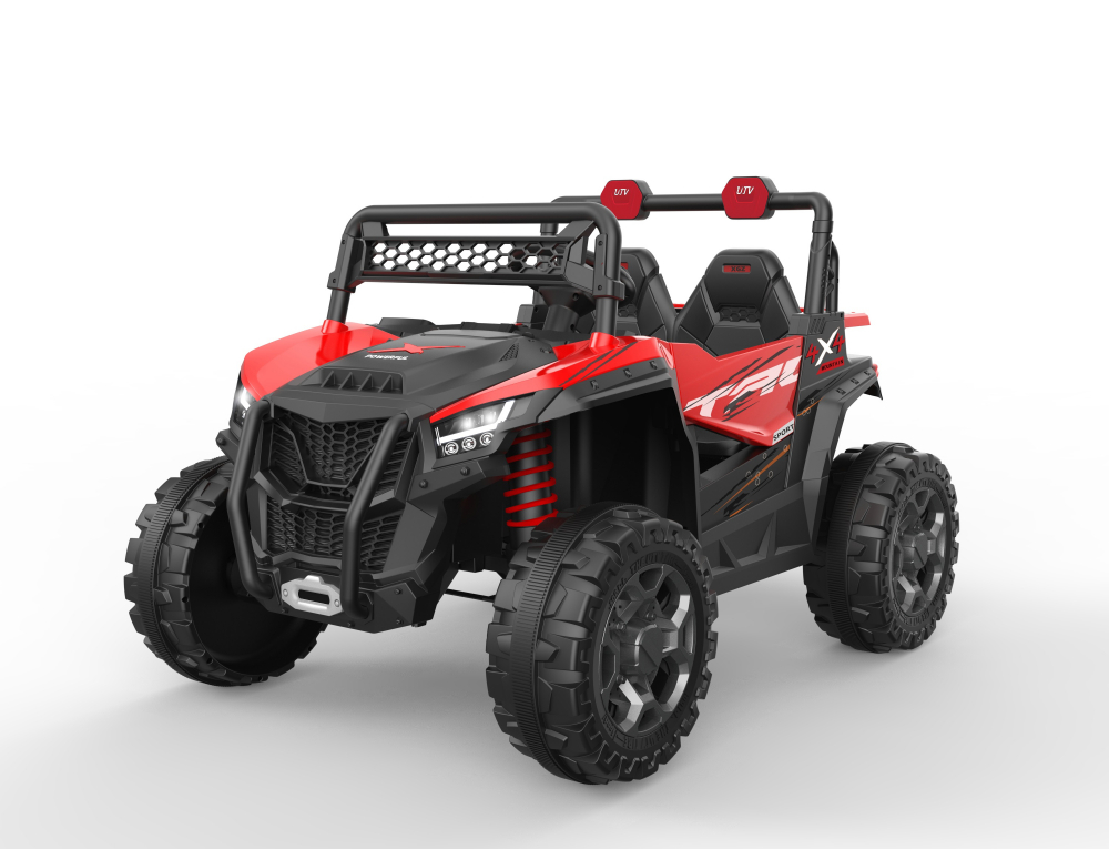 Masinuta electrica 4X4 cu 2 locuri ,telecomanda si aplicatie telefon Nichiduta Tal UTV 12V Red - 4