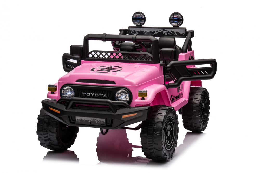 Masinuta electrica Editie Limitata Toyota FJ Cruiser Paint Pink 70W