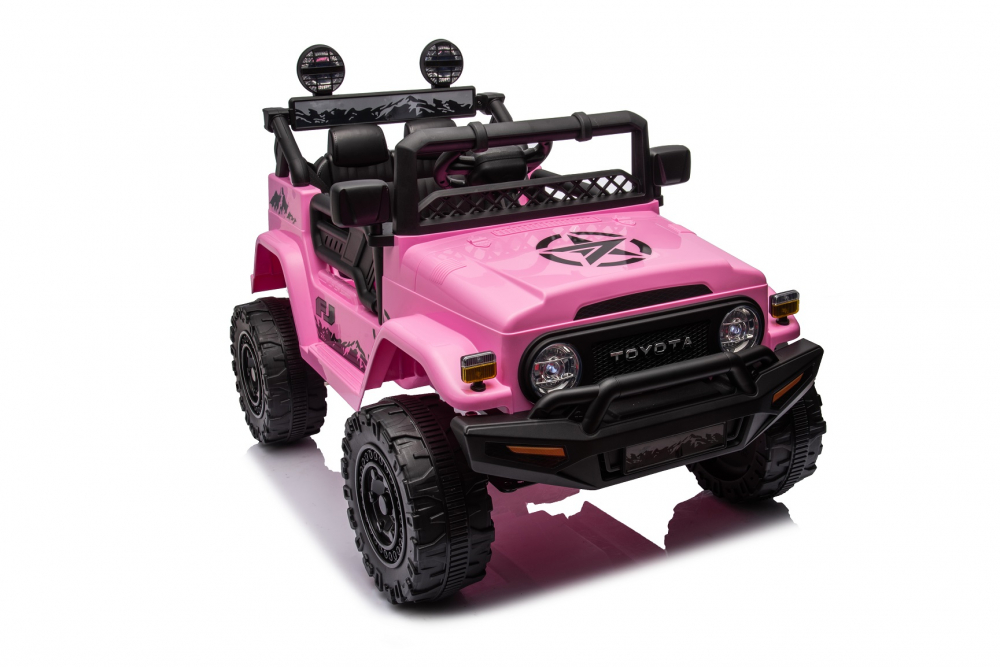 Masinuta electrica Editie Limitata Toyota FJ Cruiser Paint Pink - 1