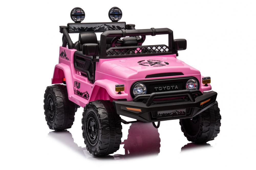 Masinuta electrica Editie Limitata Toyota FJ Cruiser Paint Pink - 3