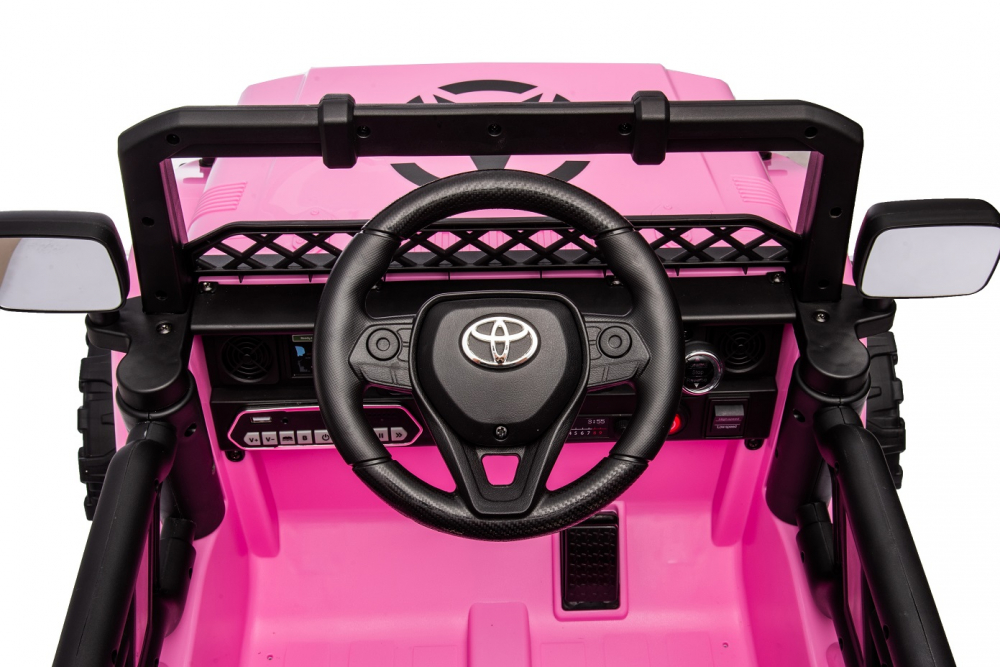 Masinuta electrica Editie Limitata Toyota FJ Cruiser Paint Pink - 6