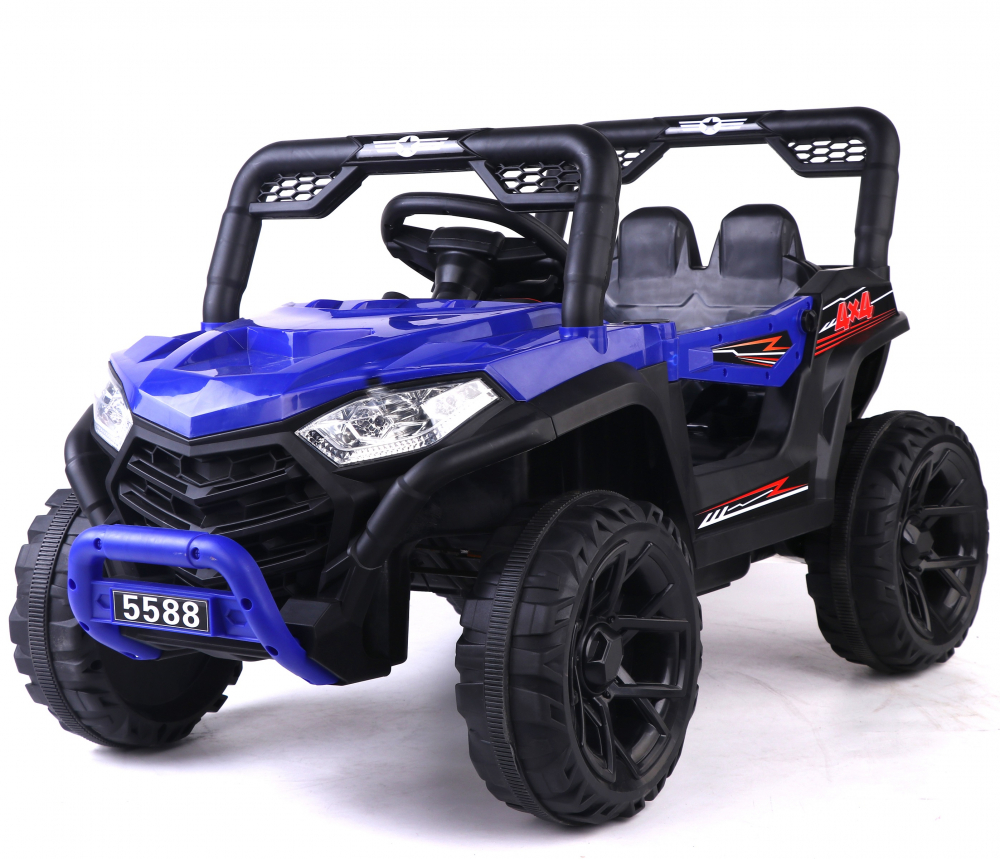 Masinuta electrica cu doua locuri Nichiduta 12V Off Road Race Blue - 5