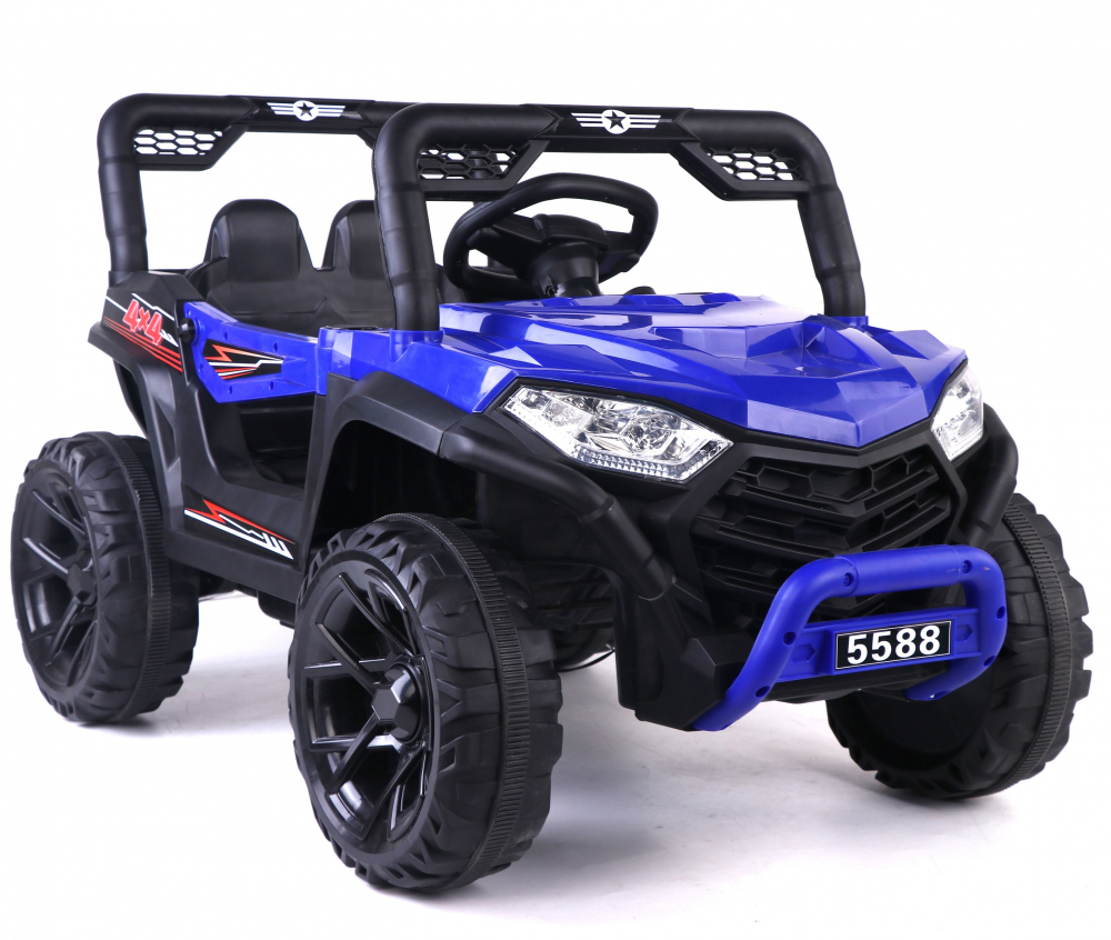 Masinuta electrica cu doua locuri Nichiduta 12V Off Road Race Blue - 2