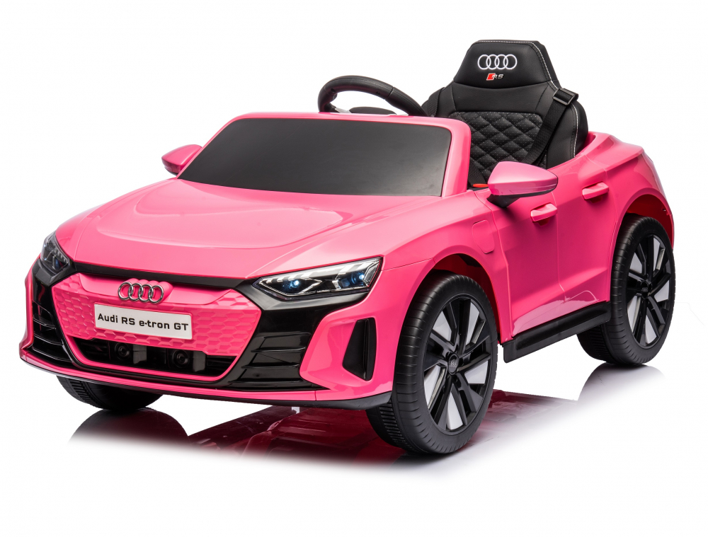 Masinuta electrica cu echipare Premium si licenta Audi E-tron GT Pink - 2