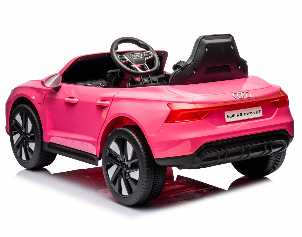 Masinuta electrica cu echipare Premium si licenta Audi E-tron GT Pink - 4