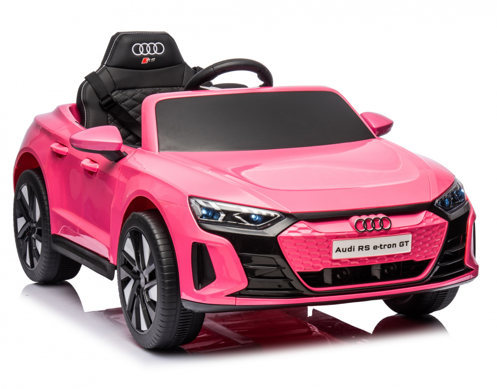 Masinuta electrica cu echipare Premium si licenta Audi E-tron GT Pink - 6