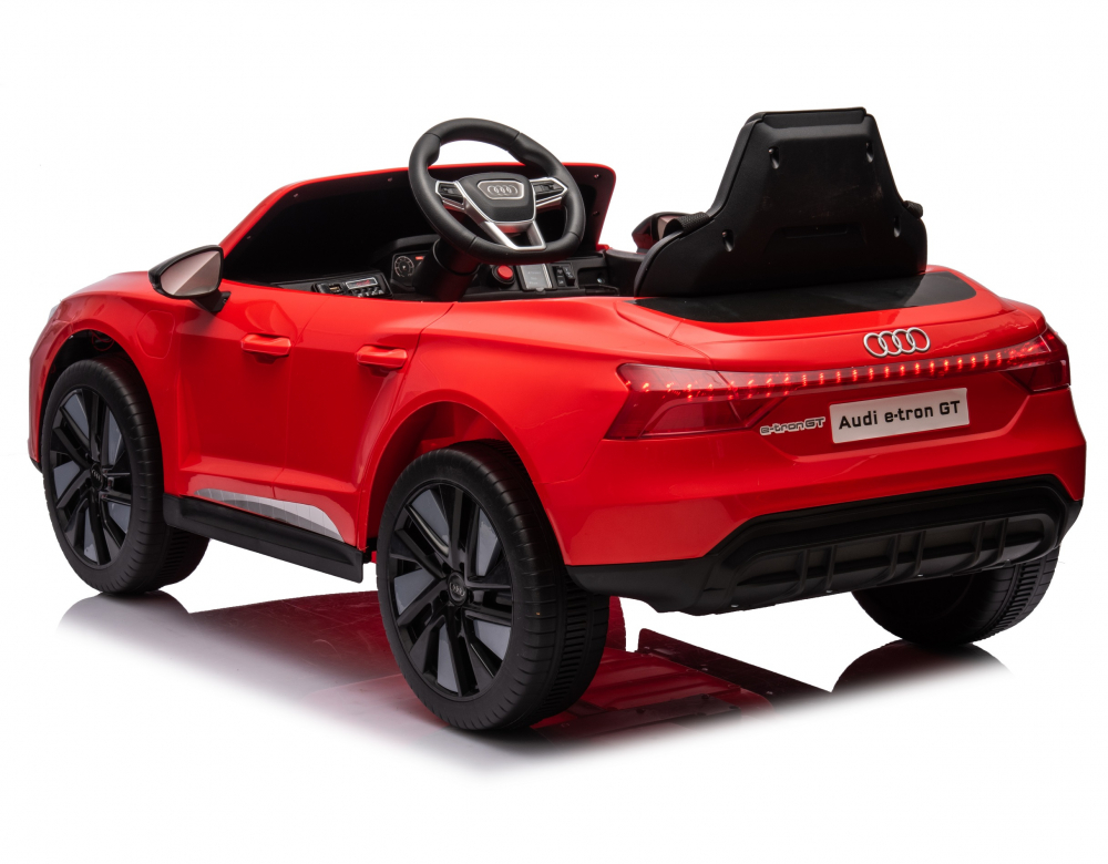 Masinuta electrica cu echipare Premium si licenta Audi E-tron GT Red - 3