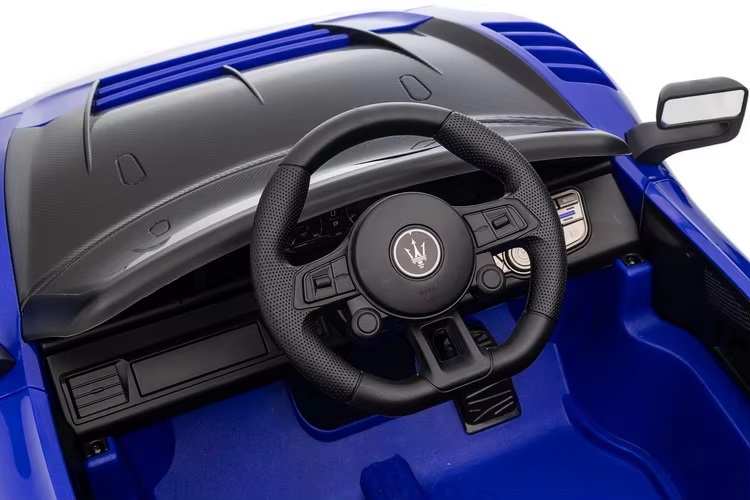 Masinuta electrica cu echipare Premium si licenta Maserati MC20 GT2 Blue - 1