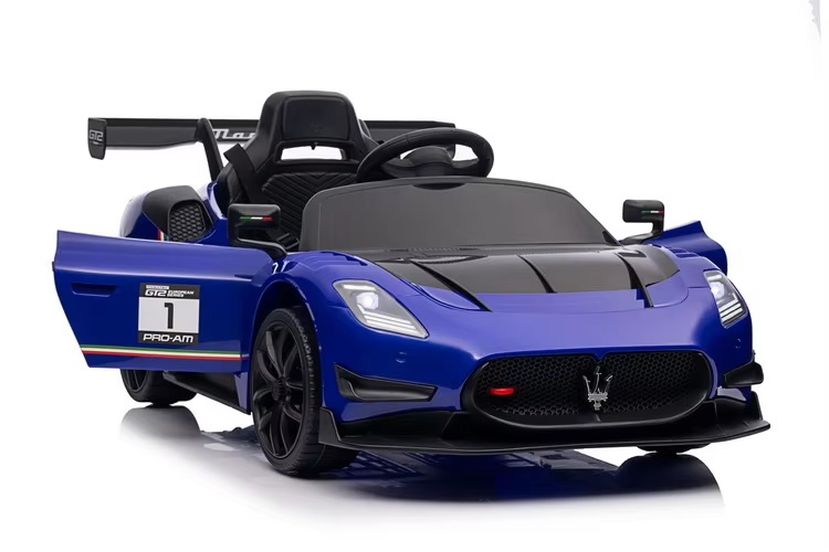 Masinuta electrica cu echipare Premium si licenta Maserati MC20 GT2 Blue - 3