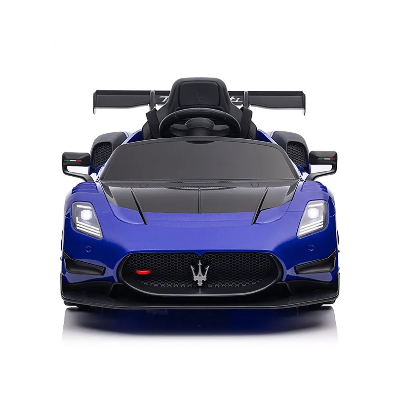 Masinuta electrica cu echipare Premium si licenta Maserati MC20 GT2 Blue - 8