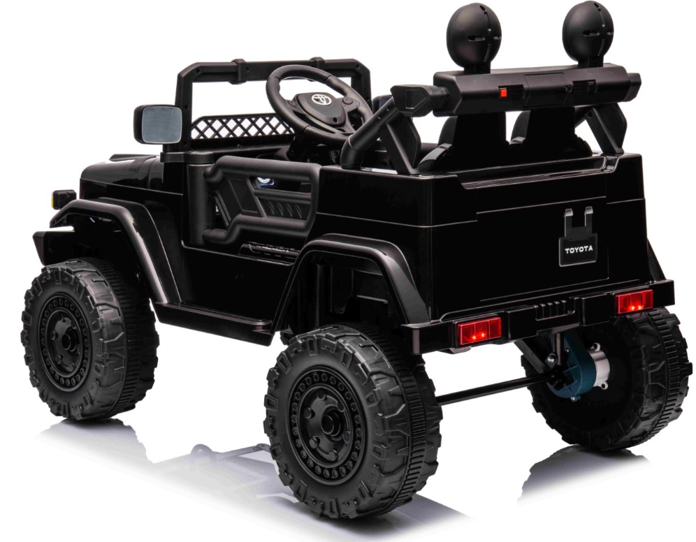 Masinuta electrica cu telecomanda Toyota FJ Cruiser Black - 7